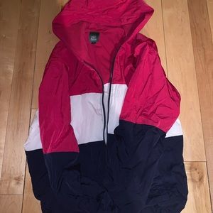Multicolor Windbreaker